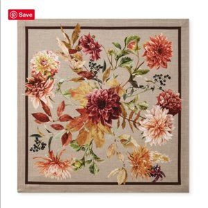 Williams Sonoma Set of 4 Harvest Bloom Napkins